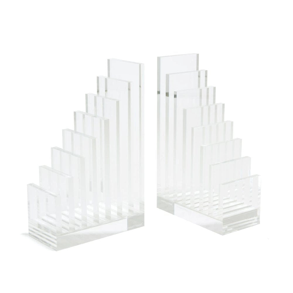 Acrylic Bookends S/2