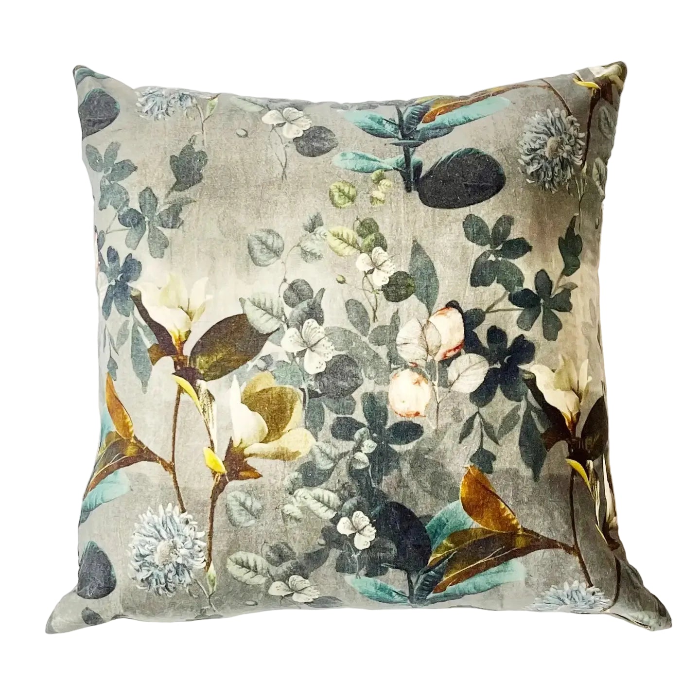 Oversized Velvet Sapphire Bloom - 36x36