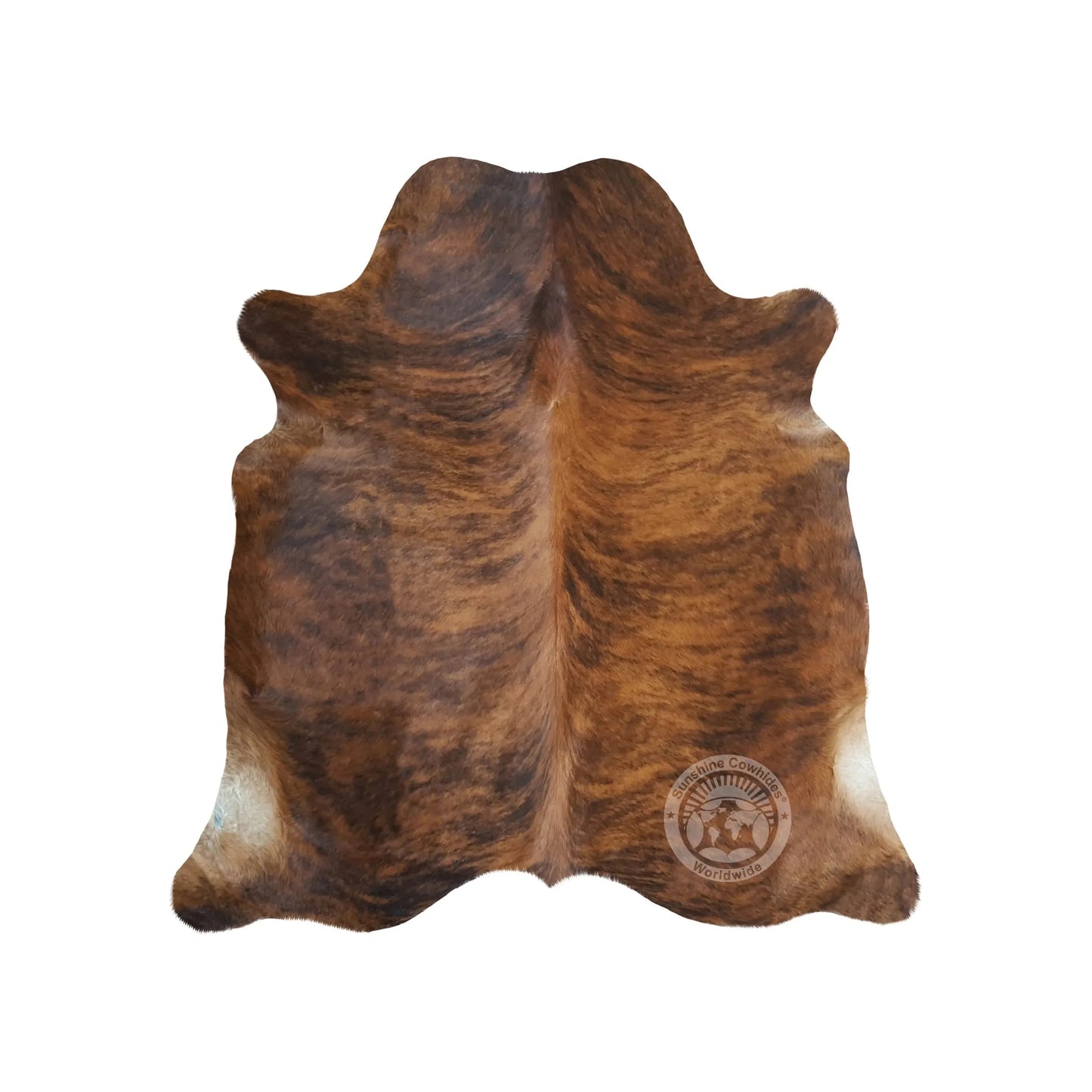 Cowhide Rug - Brindle Copper