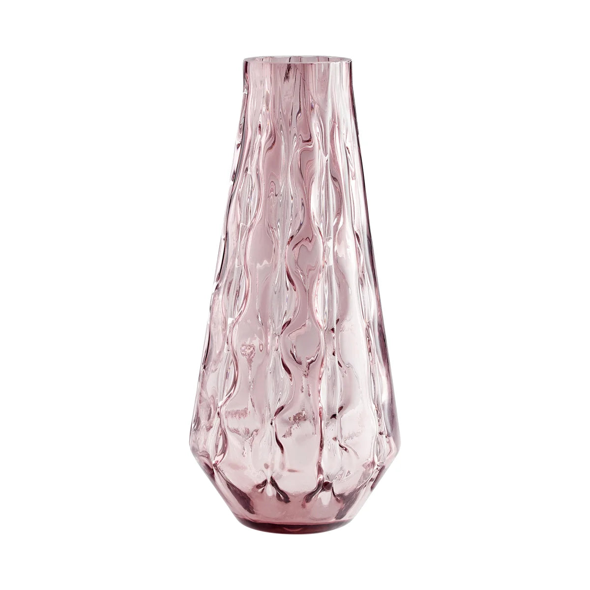 Glass Blush Vase