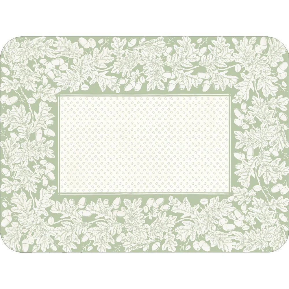 Paper Placemat - Oak Leaves/Acorns