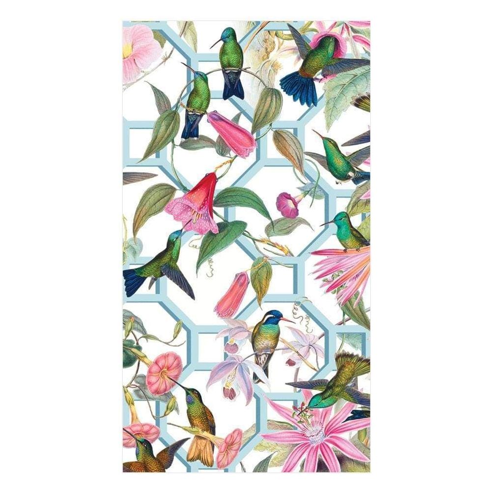 Guest Napkin - Hummingbird Trellis