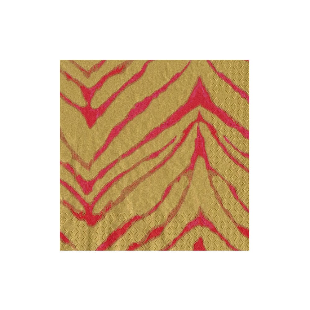 Cocktail Napkin - Fuchsia Go Wild