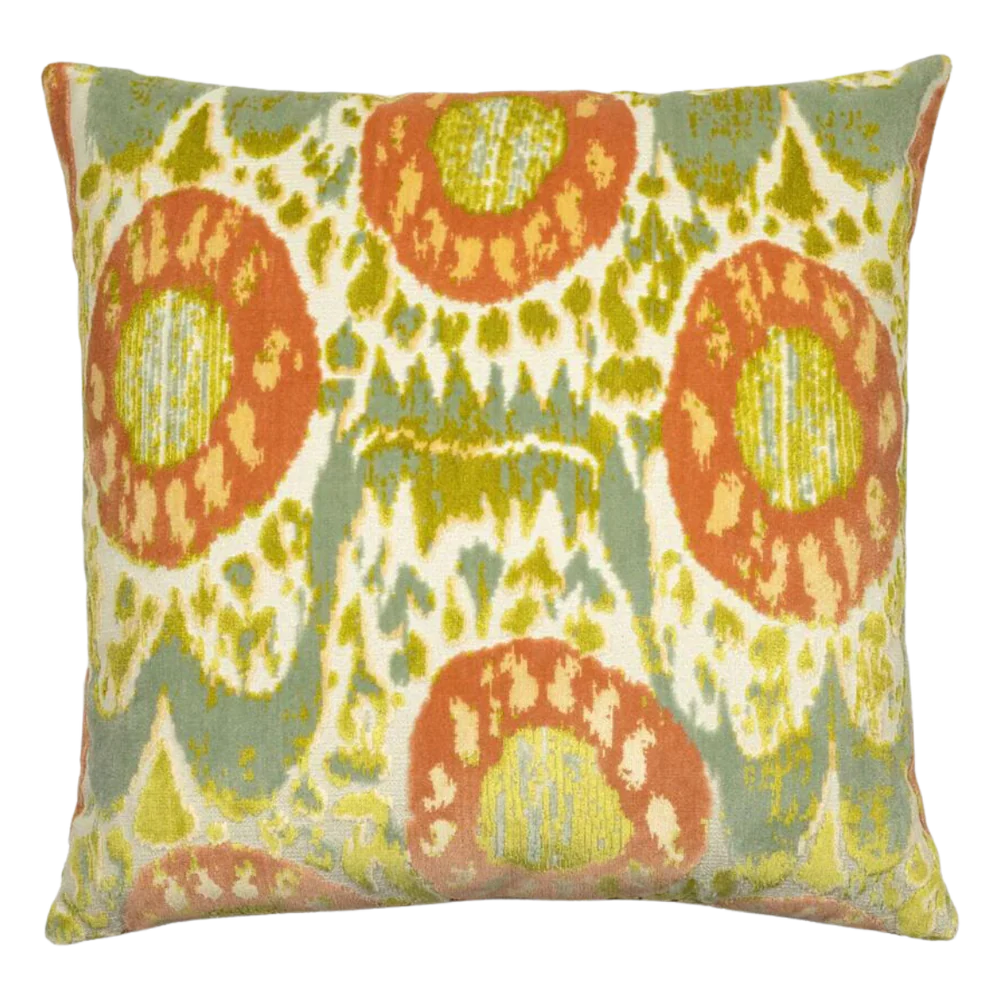 Melon Geo Abstract Pillow - 22x22