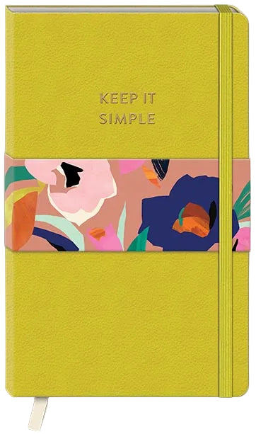 Patterned Floral Journal