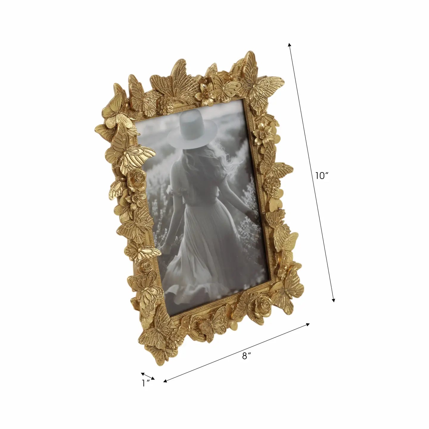 Gold Butterfly Frame - 5x7