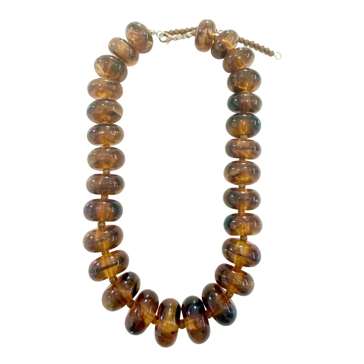 Tortoise Beaded Necklace