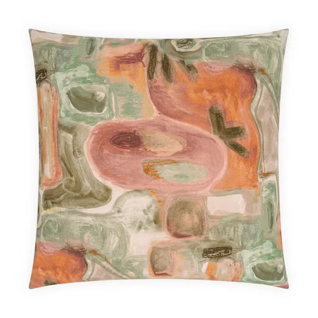 Pastel Peony Pillow - 24x24