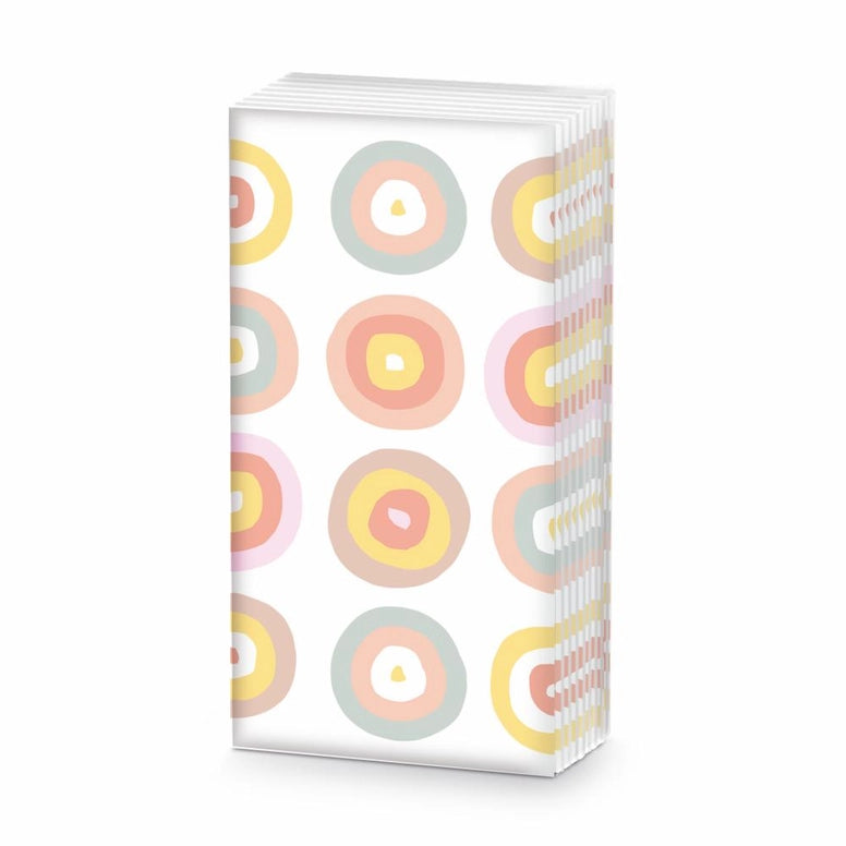 Pocket Tissues - Colorful Dots
