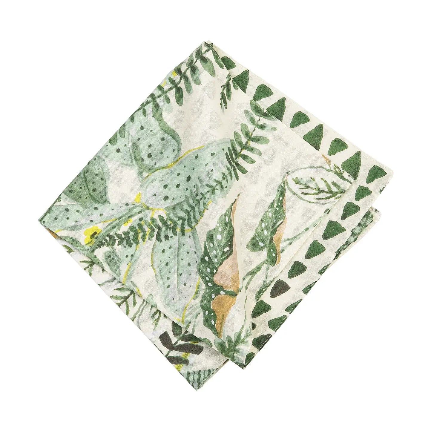 Cloth Napkin - Tropical Leaves