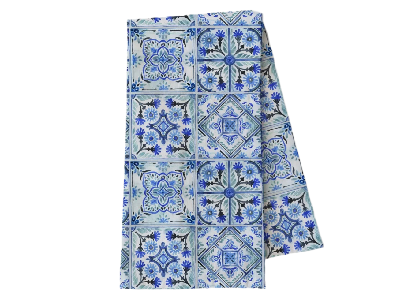 Tea Towel - Blue Mediterranean