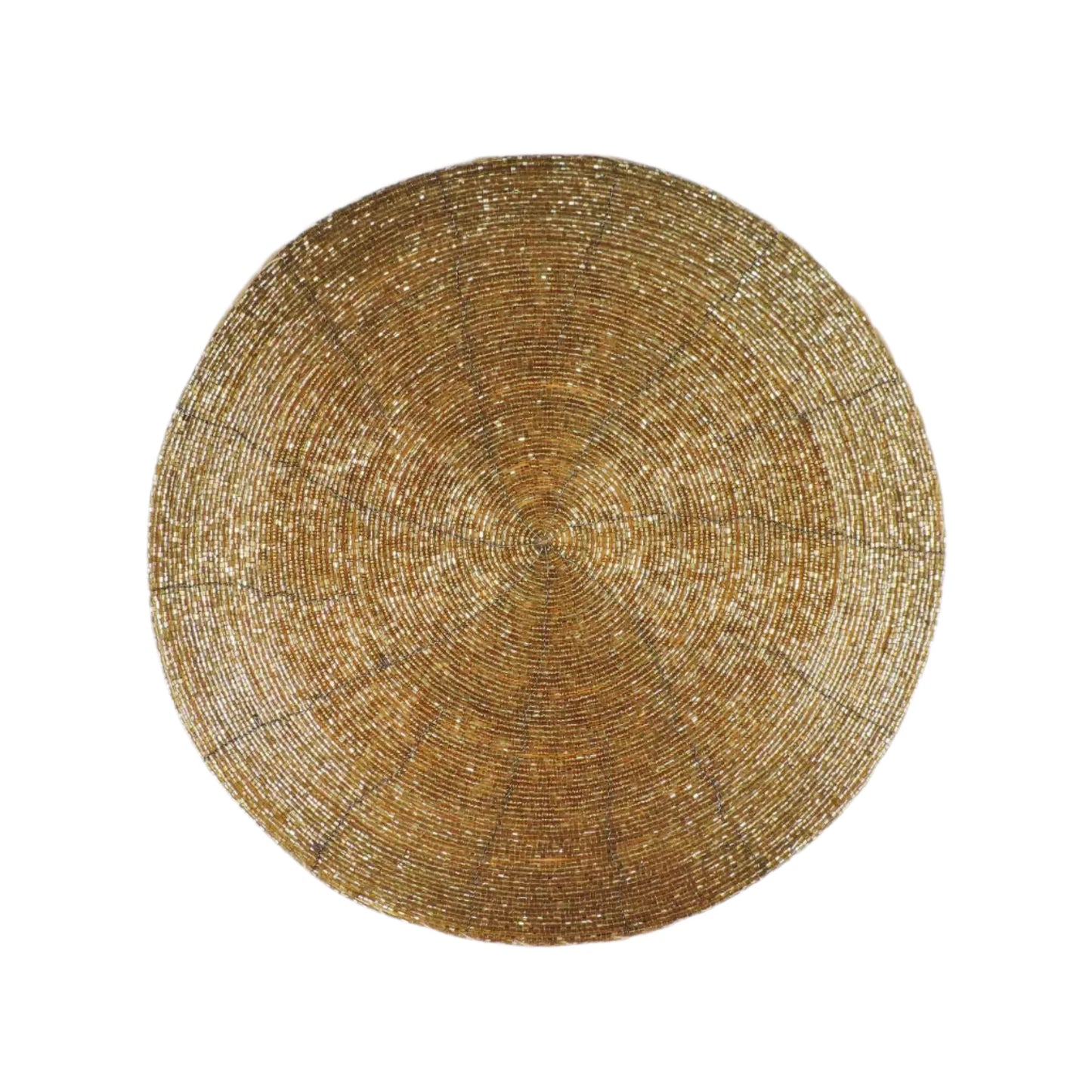 Beaded Placemat - Gold