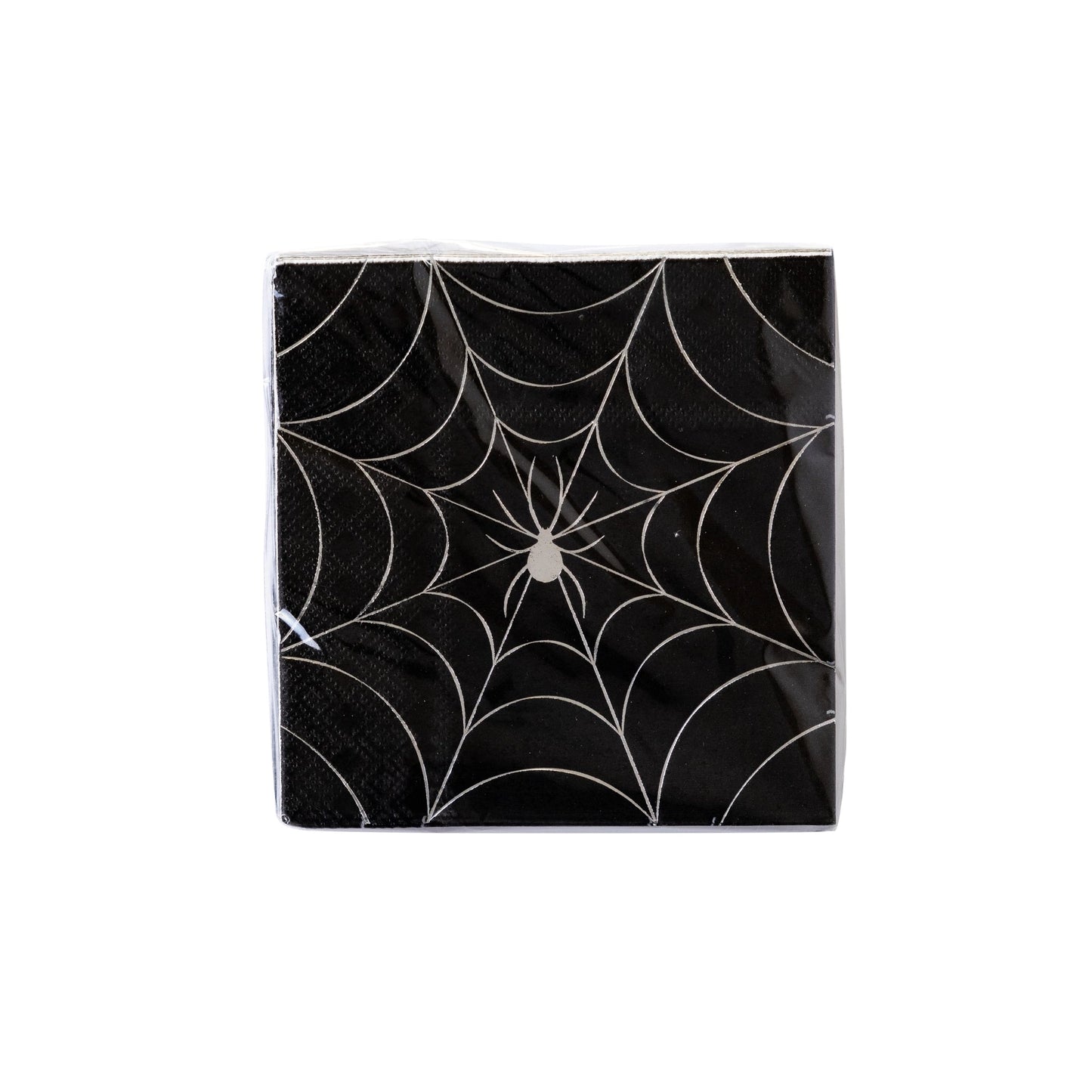 Cocktail Napkin - Holographic Spider Web