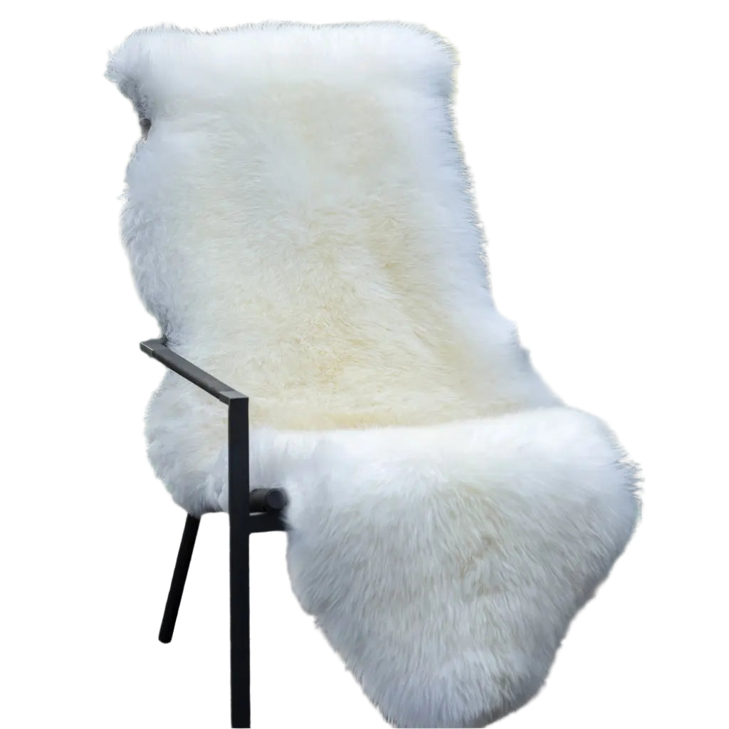 Oversized Sheepskin - Ivory