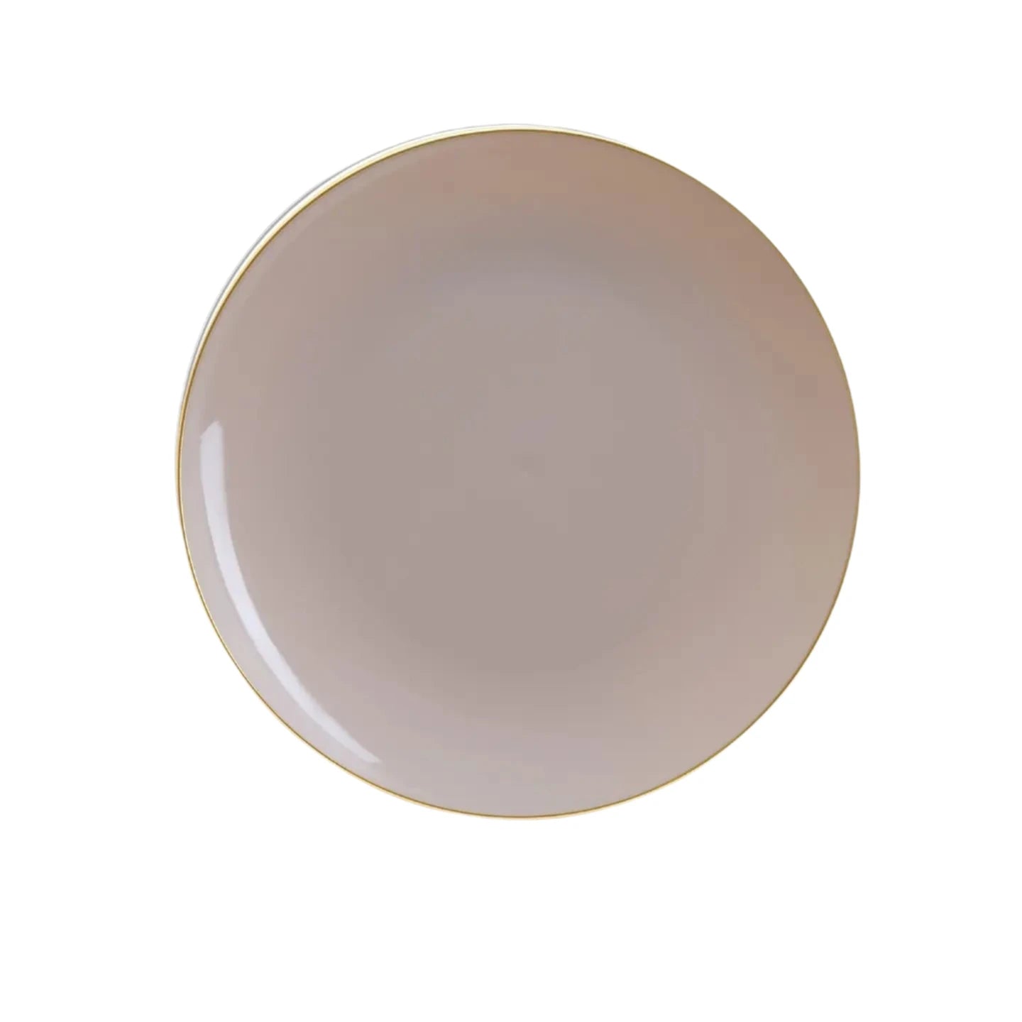 Plastic Plate (Large) - Linen