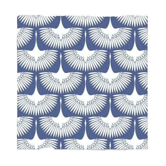 Cocktail Napkin - Blue Cranes