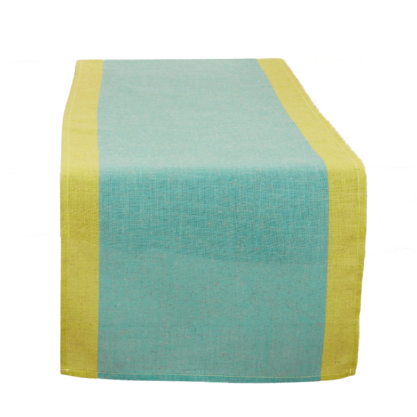 Table Runner - Teal/Lime