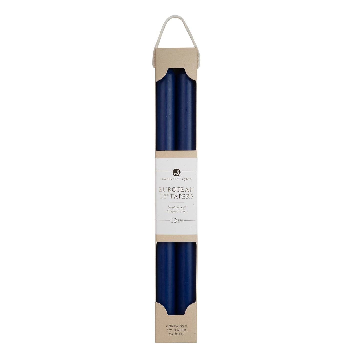Taper Candles S/2 - Midnight Blue