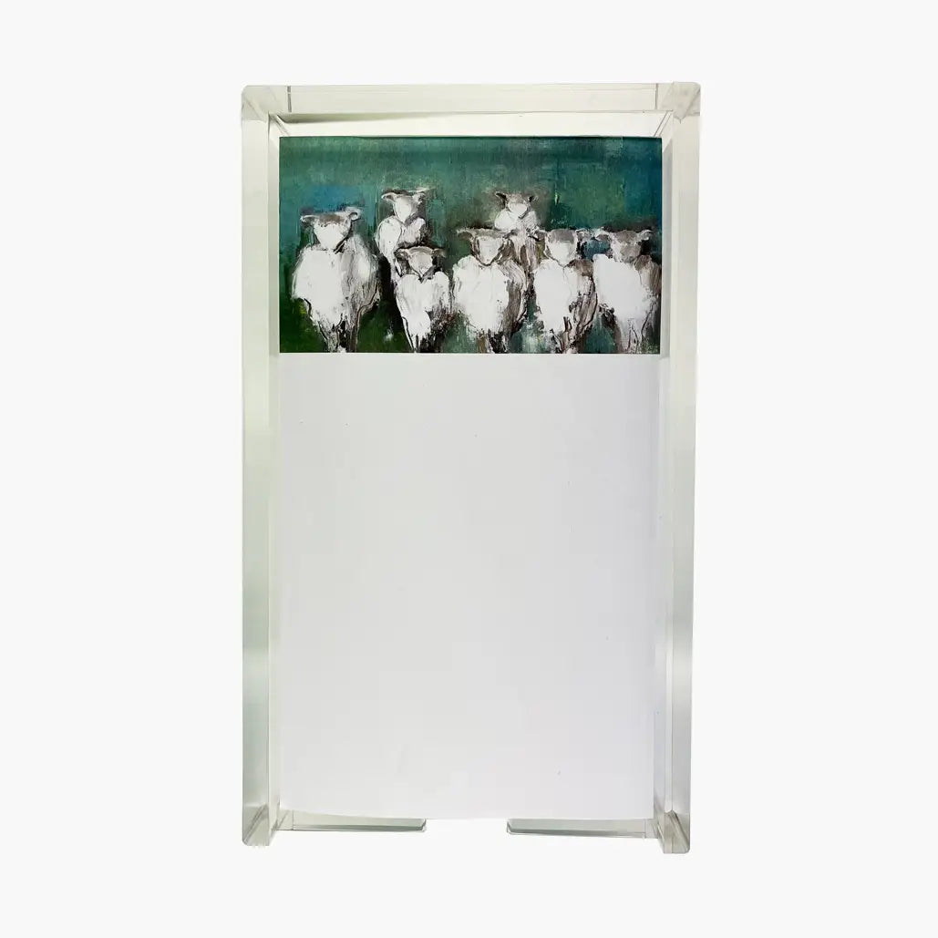 Sheep Notepad/Holder S/2