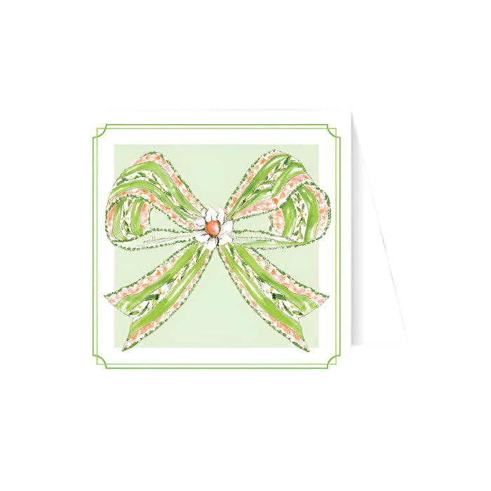Enclosure Card - Garden Party Bow