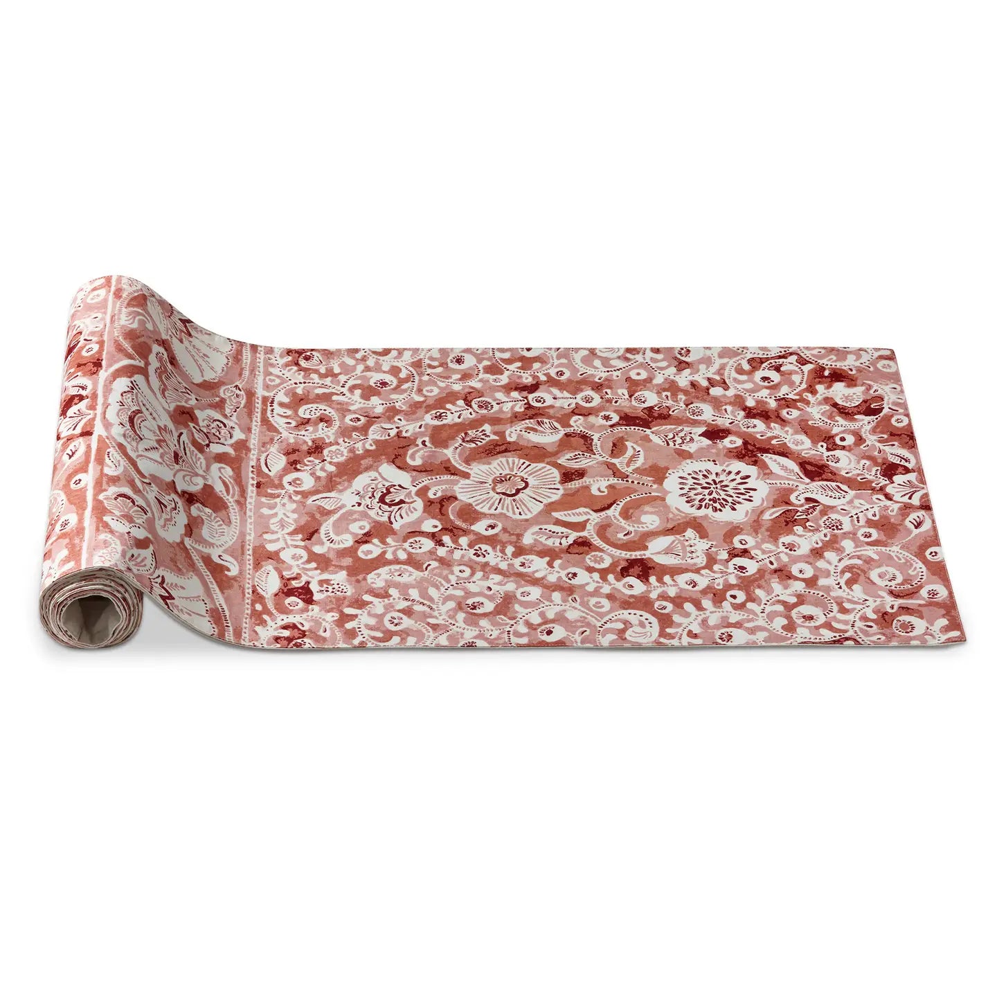 Cloth Table Runner - Coral Floral