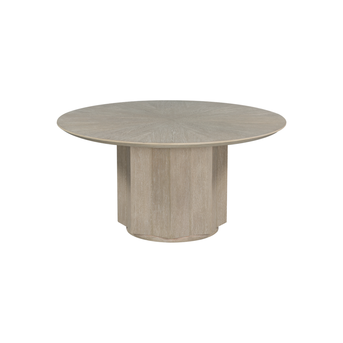 Washed Stone Dining Table - 60"