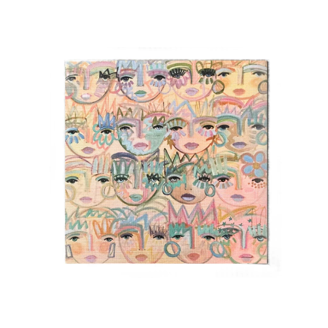 The Beauty of Us All Chica Print - 8x8