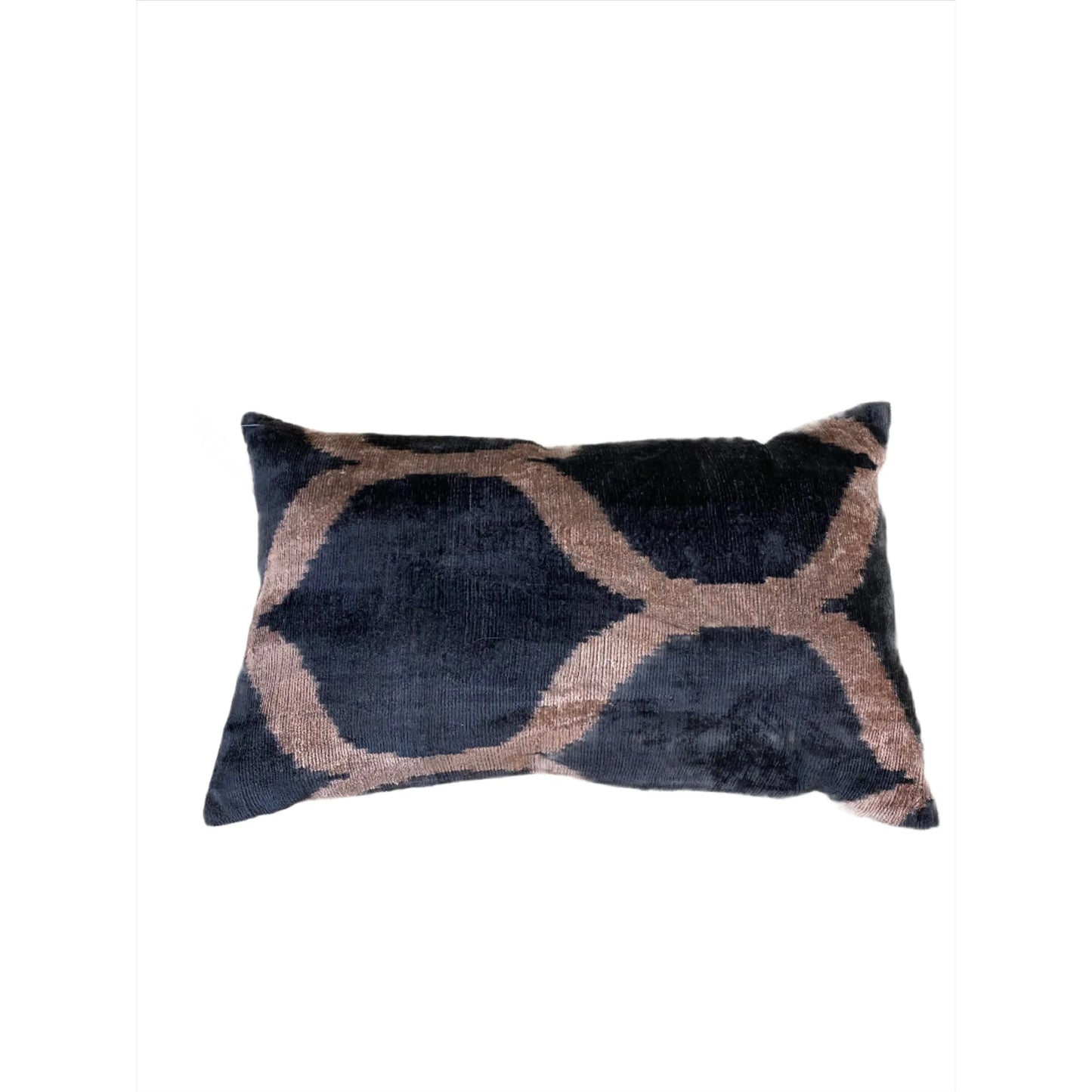 Mini Ikat Lumbar - Mauve Eyelet