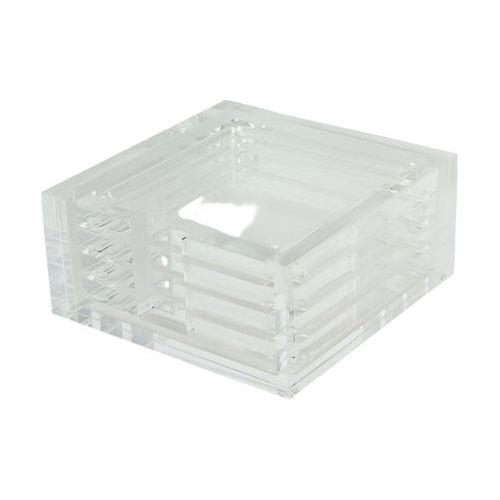 Acrylic Coaster S/4 - Clear