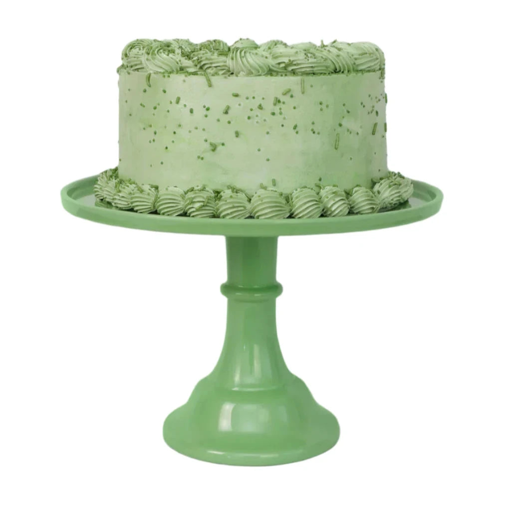 Melamine Cake Stand - Sage Green