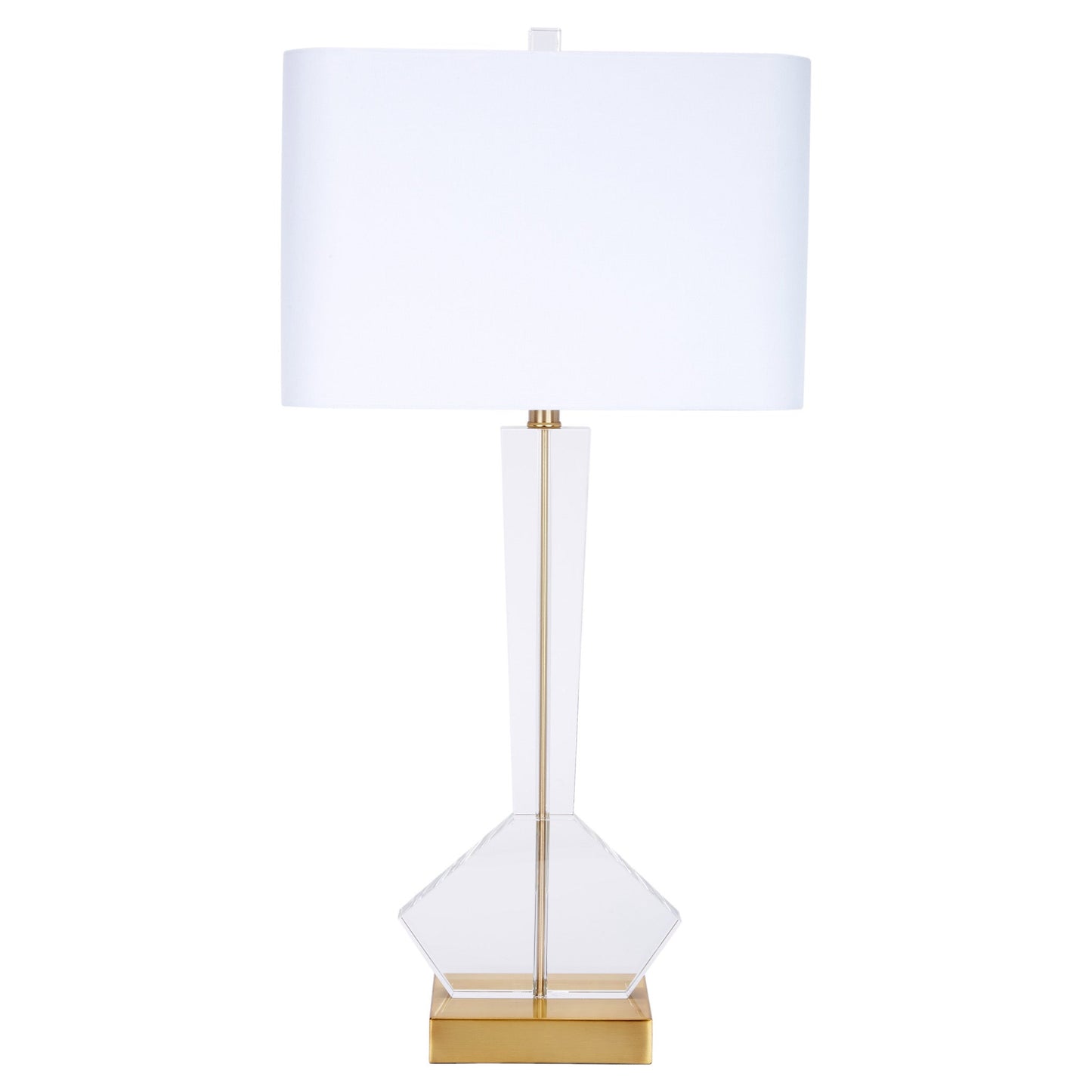 Crystal Oblong Lamp