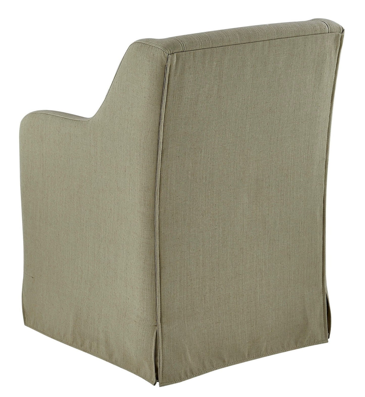 Palmer Dining Chair on Casters - Taupe