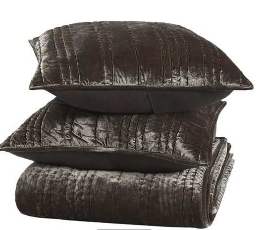 Seville Quilt Set - Sable