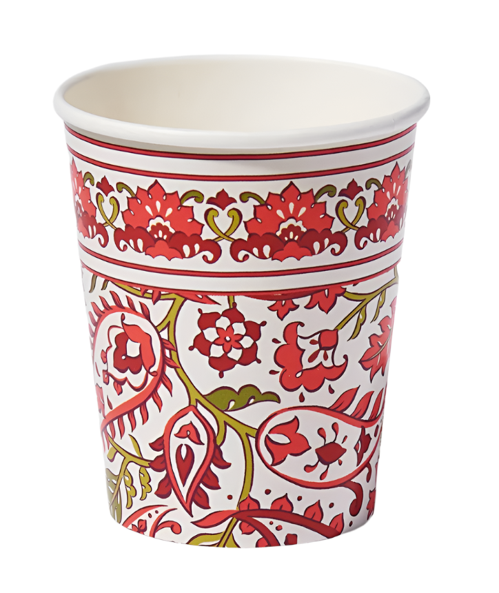 Festive Paisley Cup
