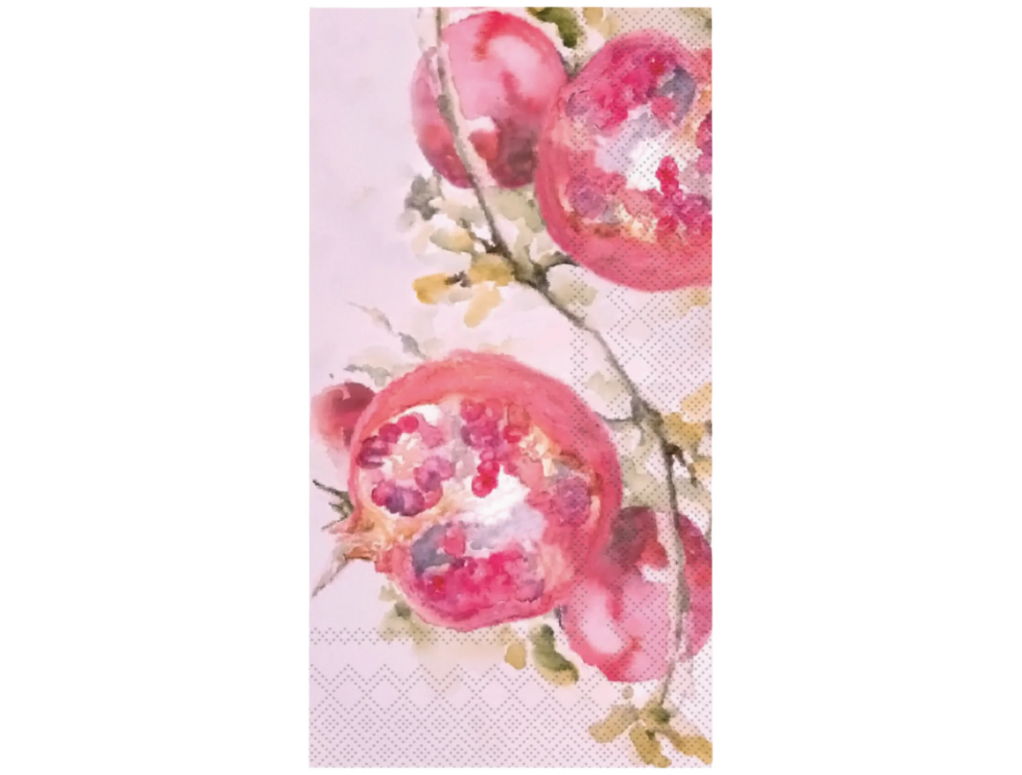 Guest Napkin - Pomegranate