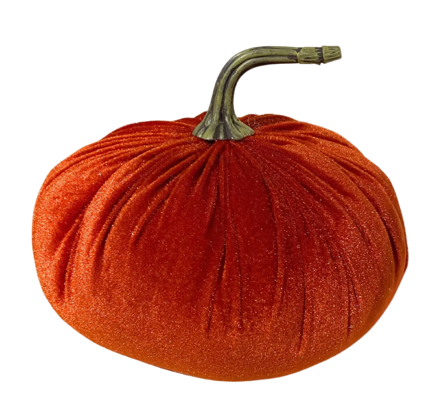 Rust Velvet Pumpkin - 12”