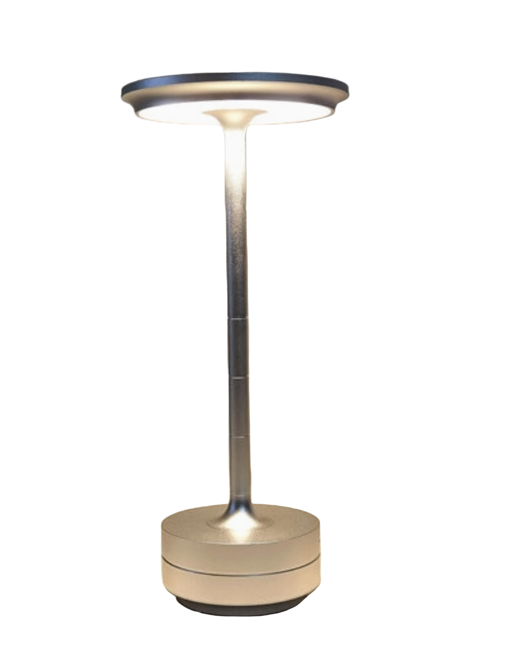 Portable Metal Lamp - Silver