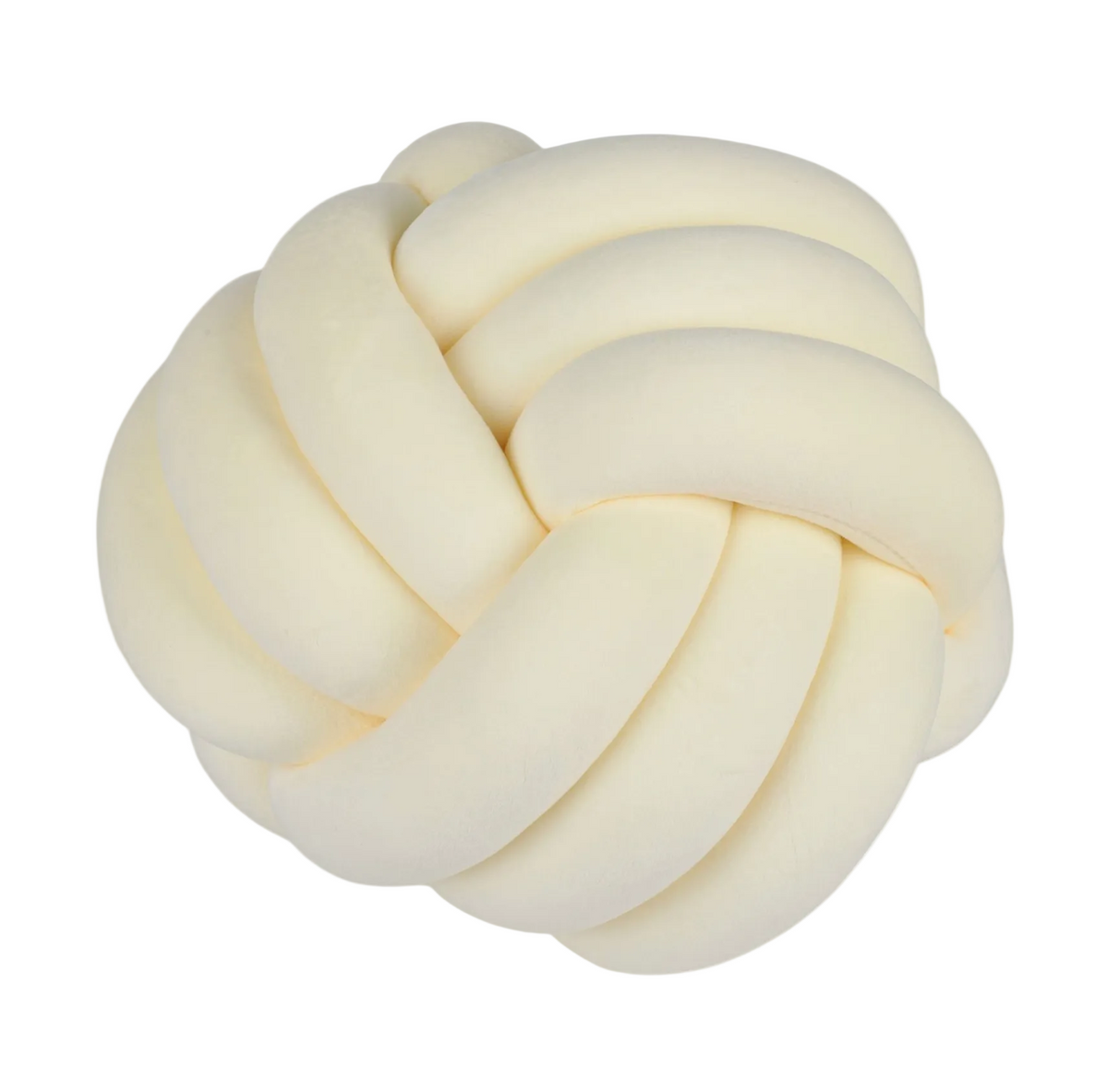 Knot Ball Throw Pillow - 11"/Ivory