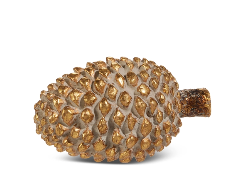 Gilded Pinecone - 5.5"