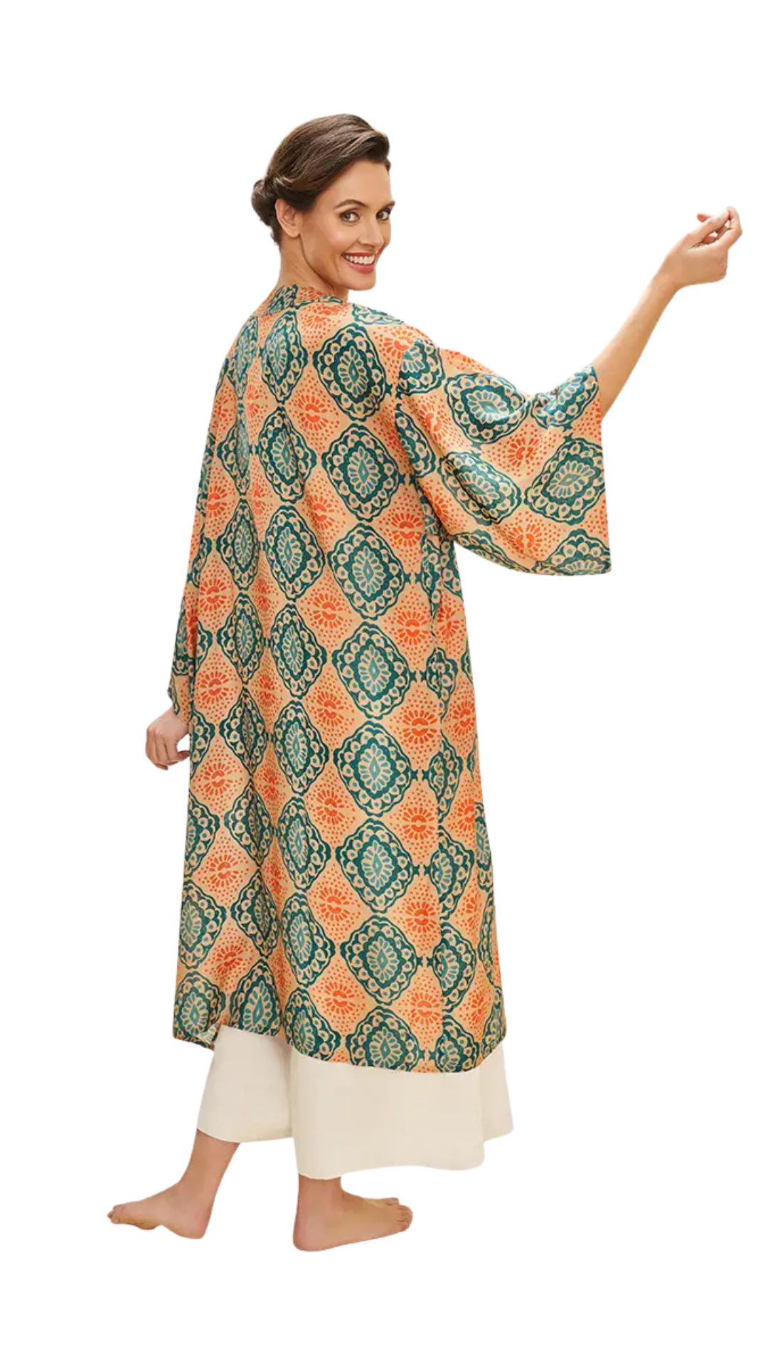 Robe - Cream Batik