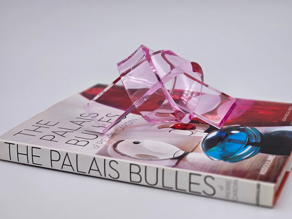 Acrylic Knot - Translucent Pink