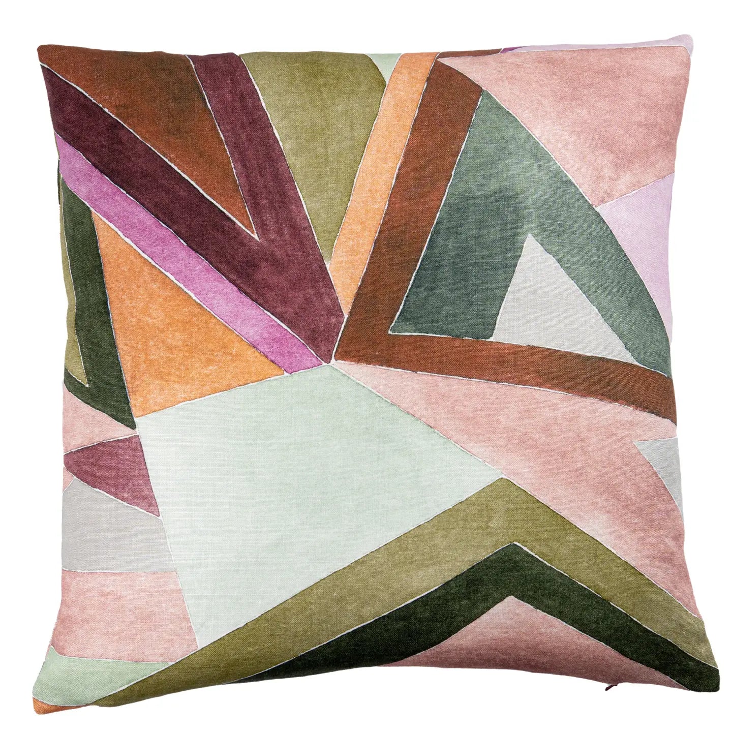 Geo Lines Pillow - 22x22