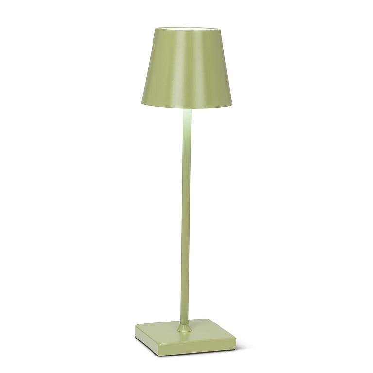 Portable Green Table Lamp