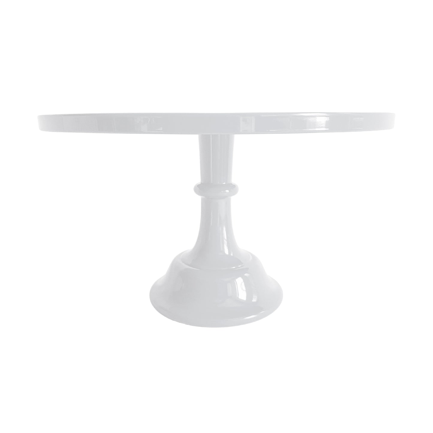 Melamine Cake Stand - Pure White