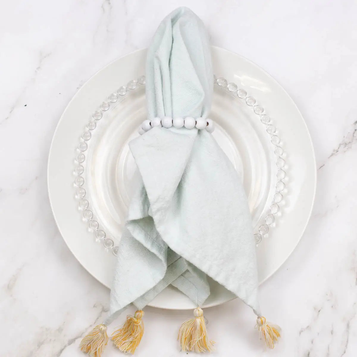 Cloth Napkin - Fringe Tassel