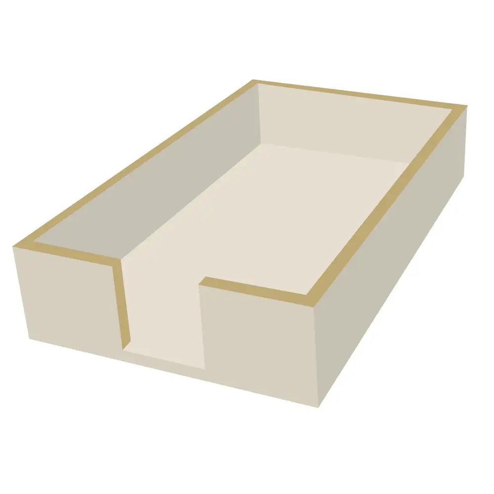 Guest Napkin Holder - Taupe