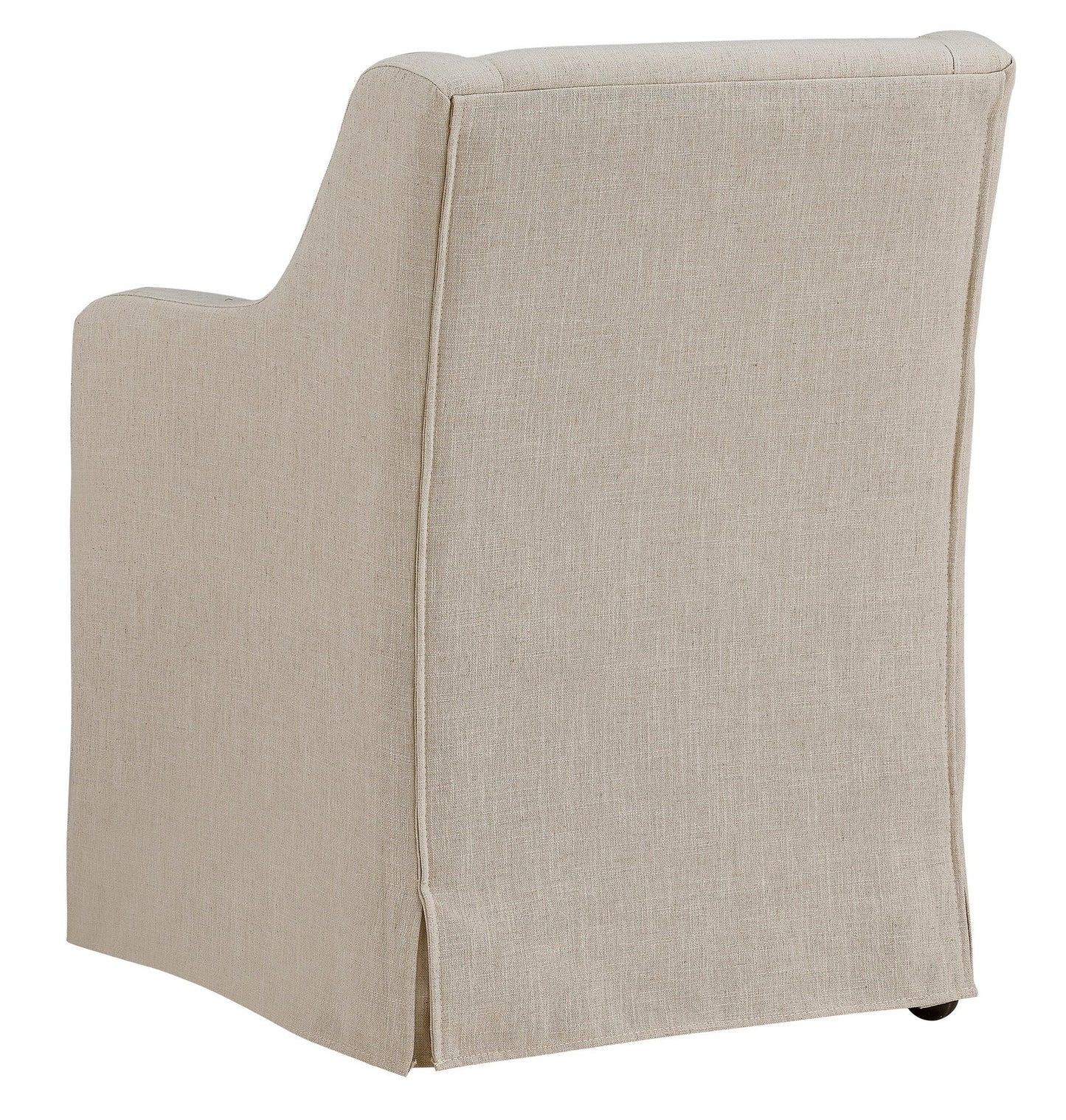 Palmer Dining Chair on Casters - Cream