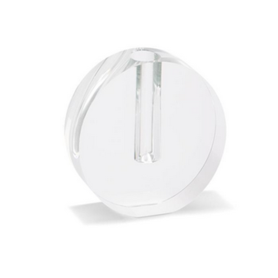 Crystal Bud Vase - Round