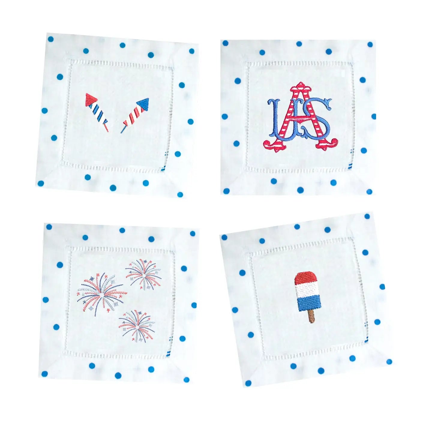 Cocktail Napkin - Patriotic Icons
