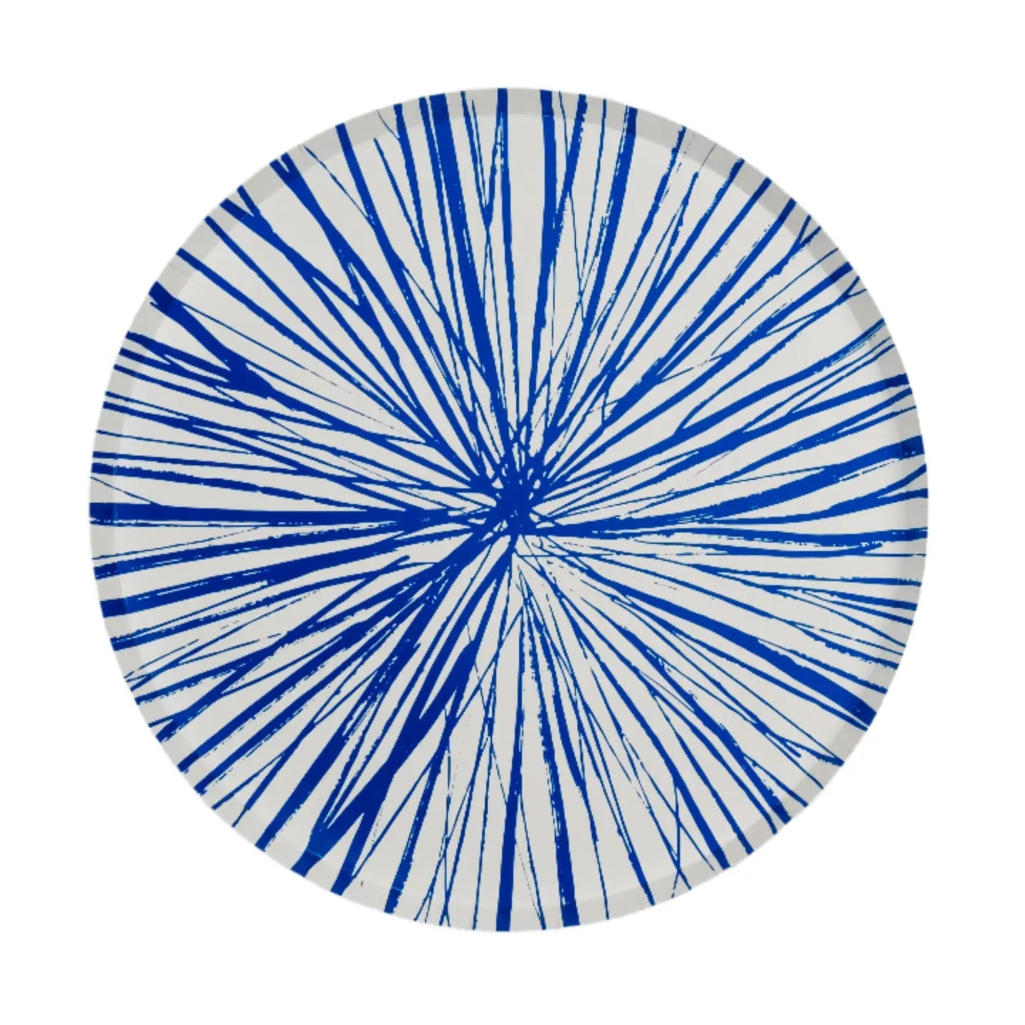 Paper Plate (Small) - Blue Radiance